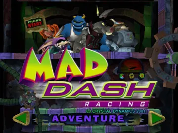 Mad Dash Racing (USA) screen shot title